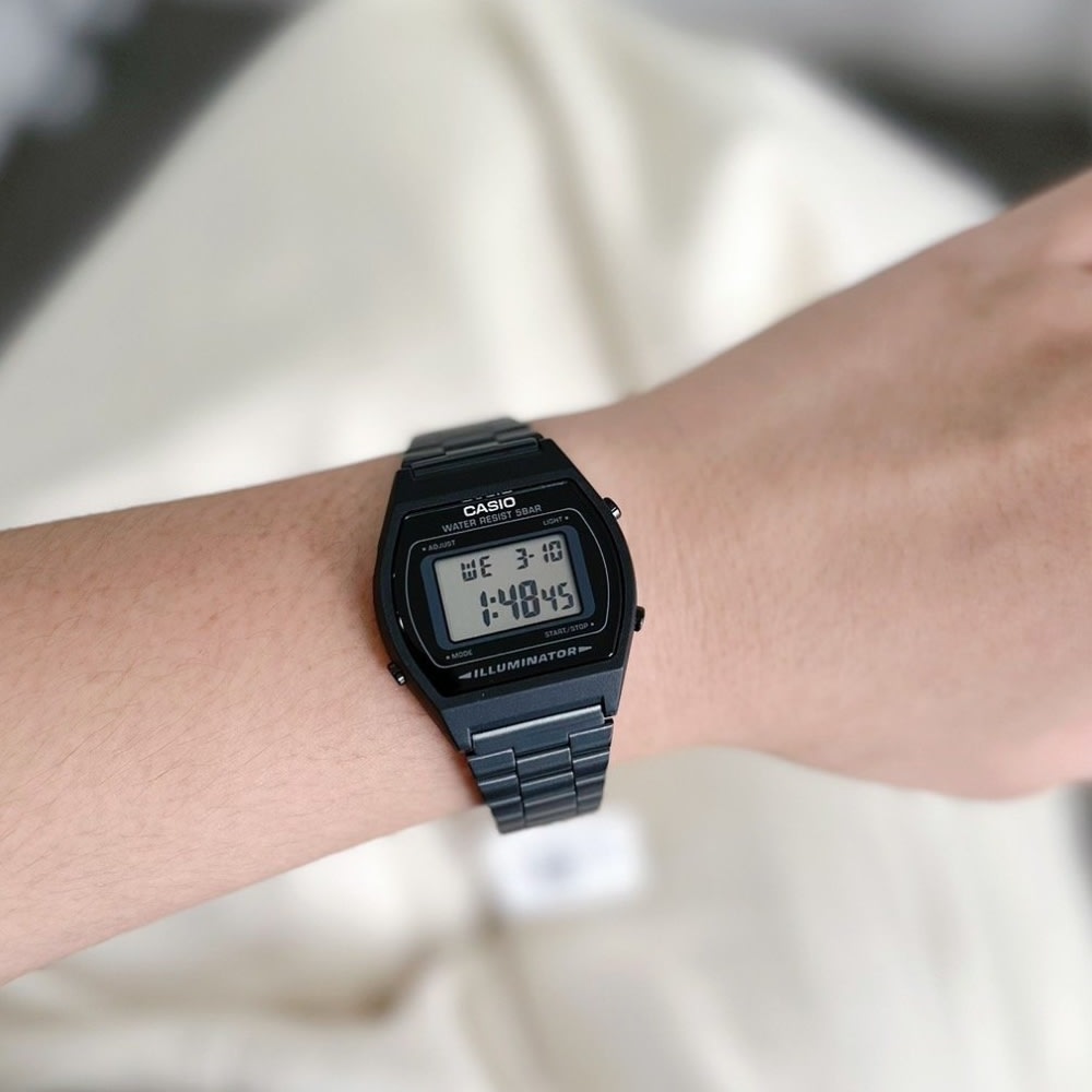 Reloj Casio Vintage B640WB-1ADF Digital Acero Negro Unisex3