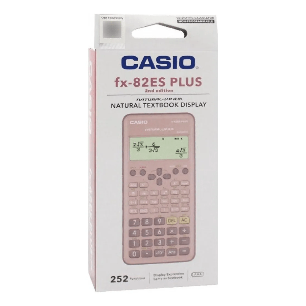 CALCULADORA CASIO FX-82ESPLUS2-PK ROSA3