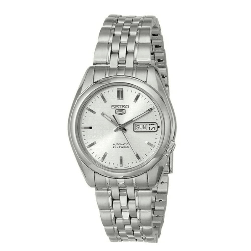 RELOJ SEIKO SNK355K1 AUTOMÁTICO PLATEADO1