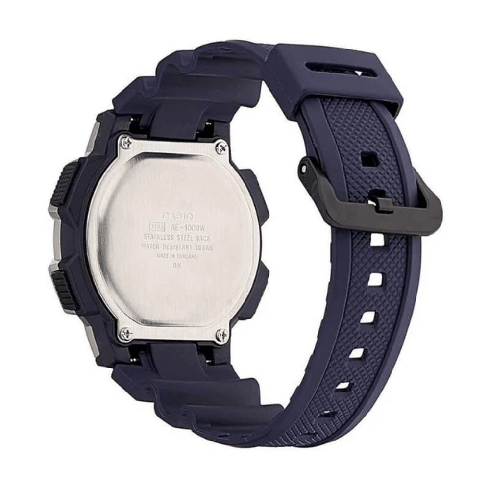 Reloj Casio Word Time AE-1000W-2AVDF Digital Azul Hombre5