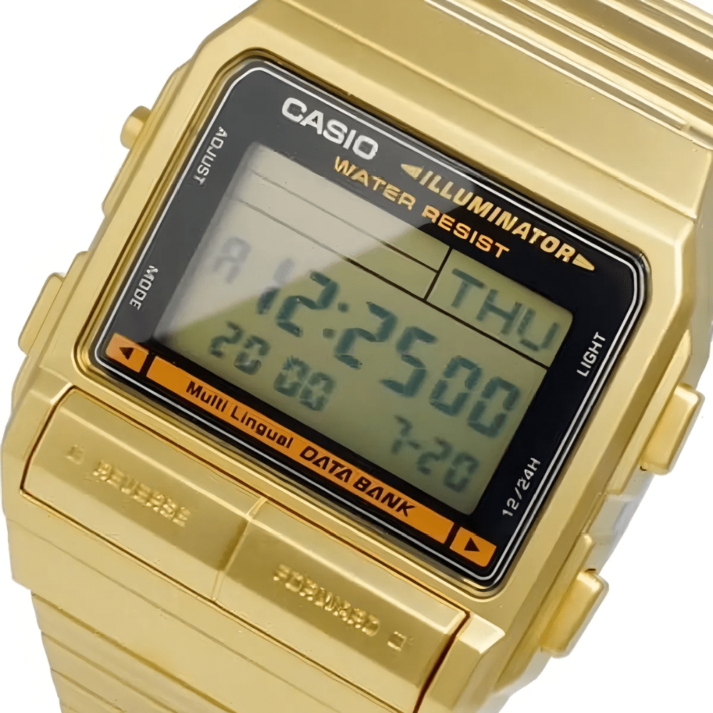 RELOJ CASIO DB-380G-1DF VINTAGE DORADO3