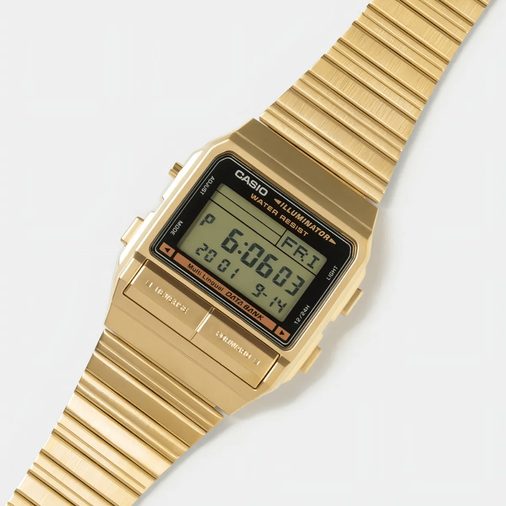 RELOJ CASIO DB-380G-1DF VINTAGE DORADO4