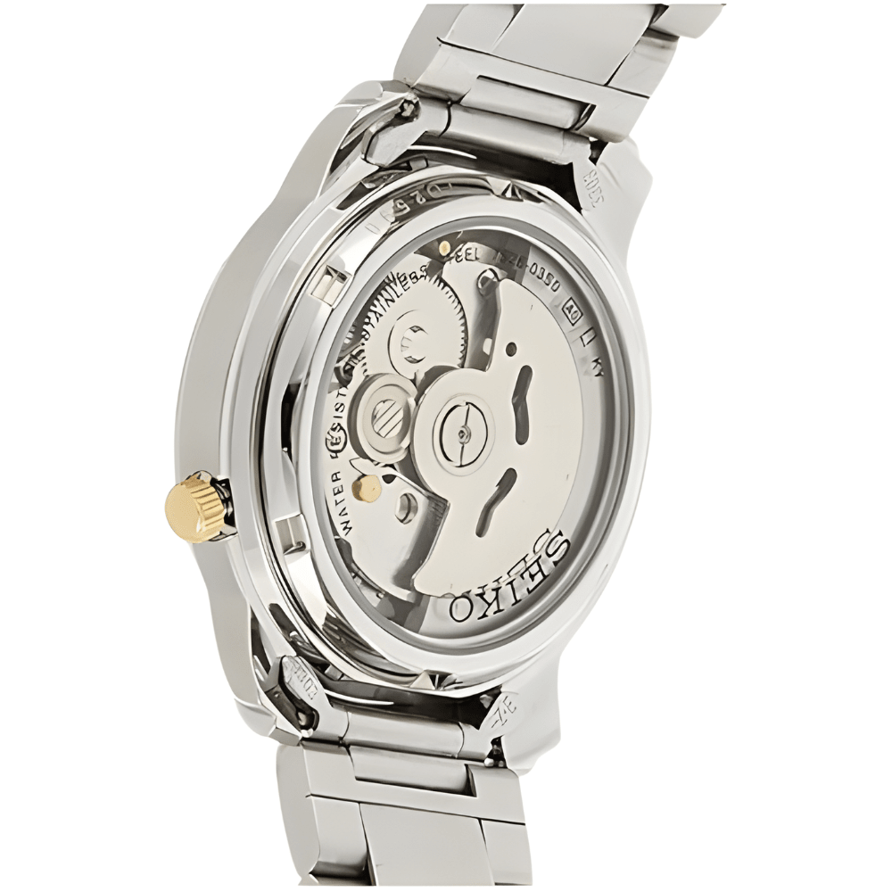 RELOJ SEIKO SNKL81K1 AUTOMÁTICO PLATEADO3