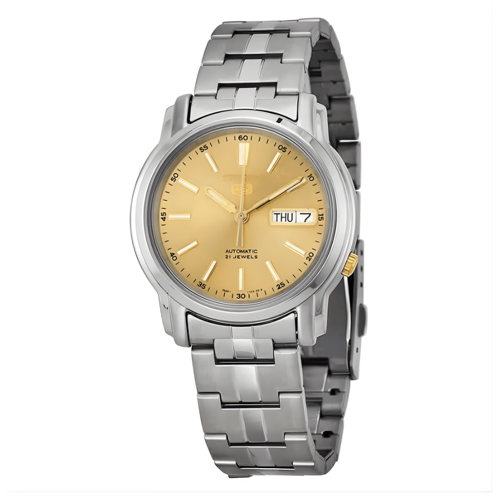 RELOJ SEIKO SNKL81K1 AUTOMÁTICO PLATEADO1