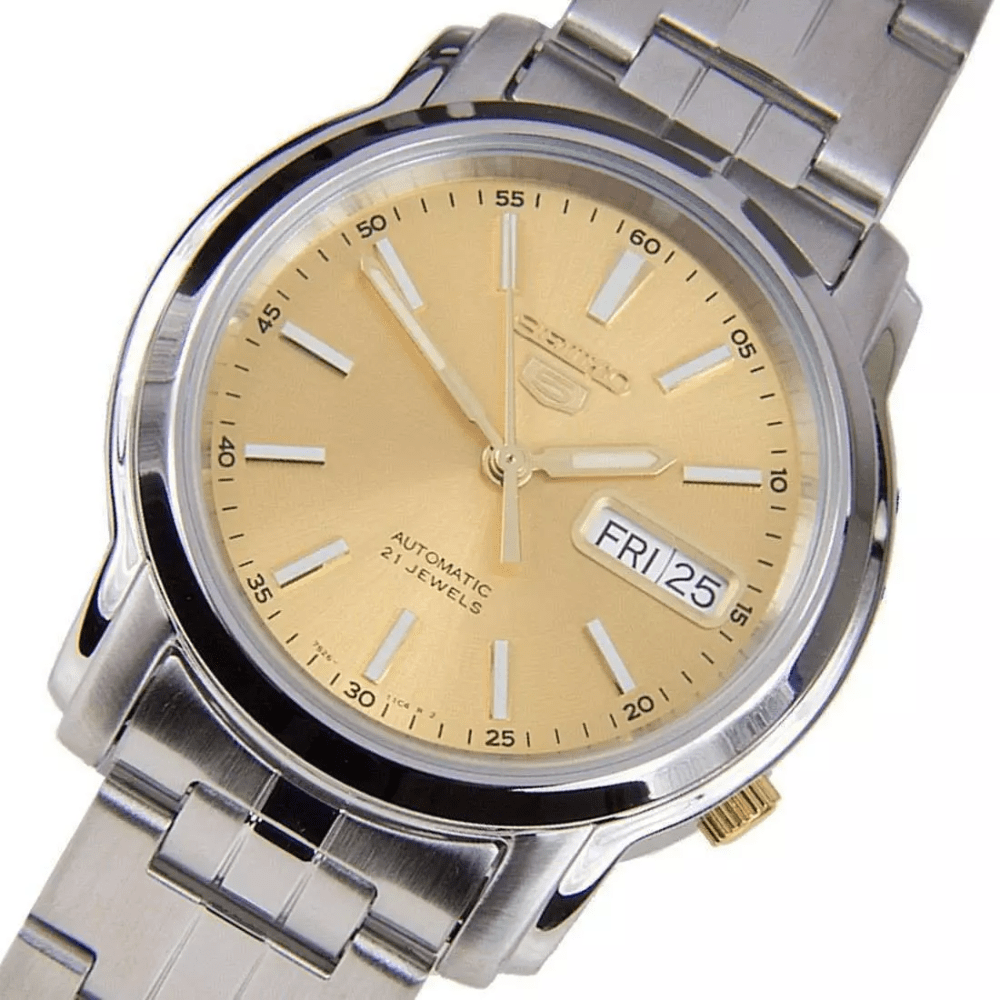 Reloj Seiko Automático SNKL81K1 Plateado Hombre2