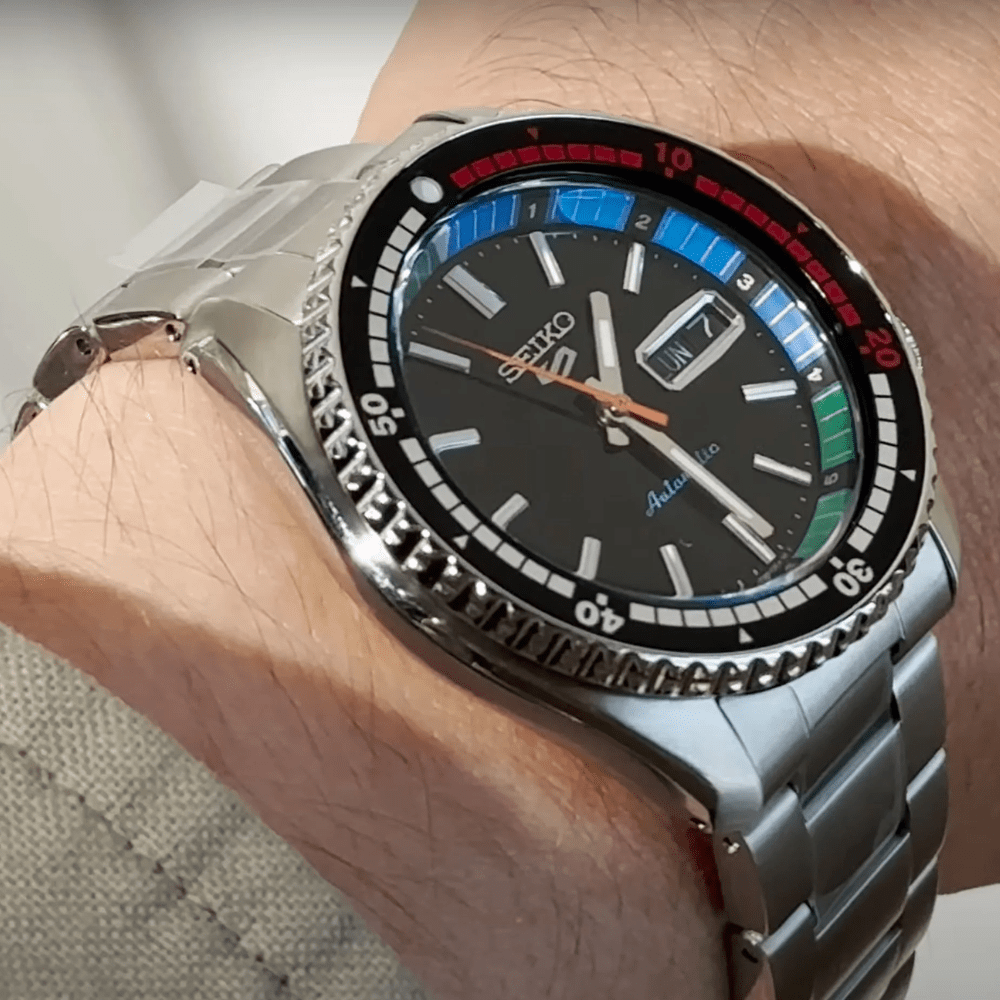 Reloj Seiko Automático SRPK13K1 Regata Plateado Hombre2