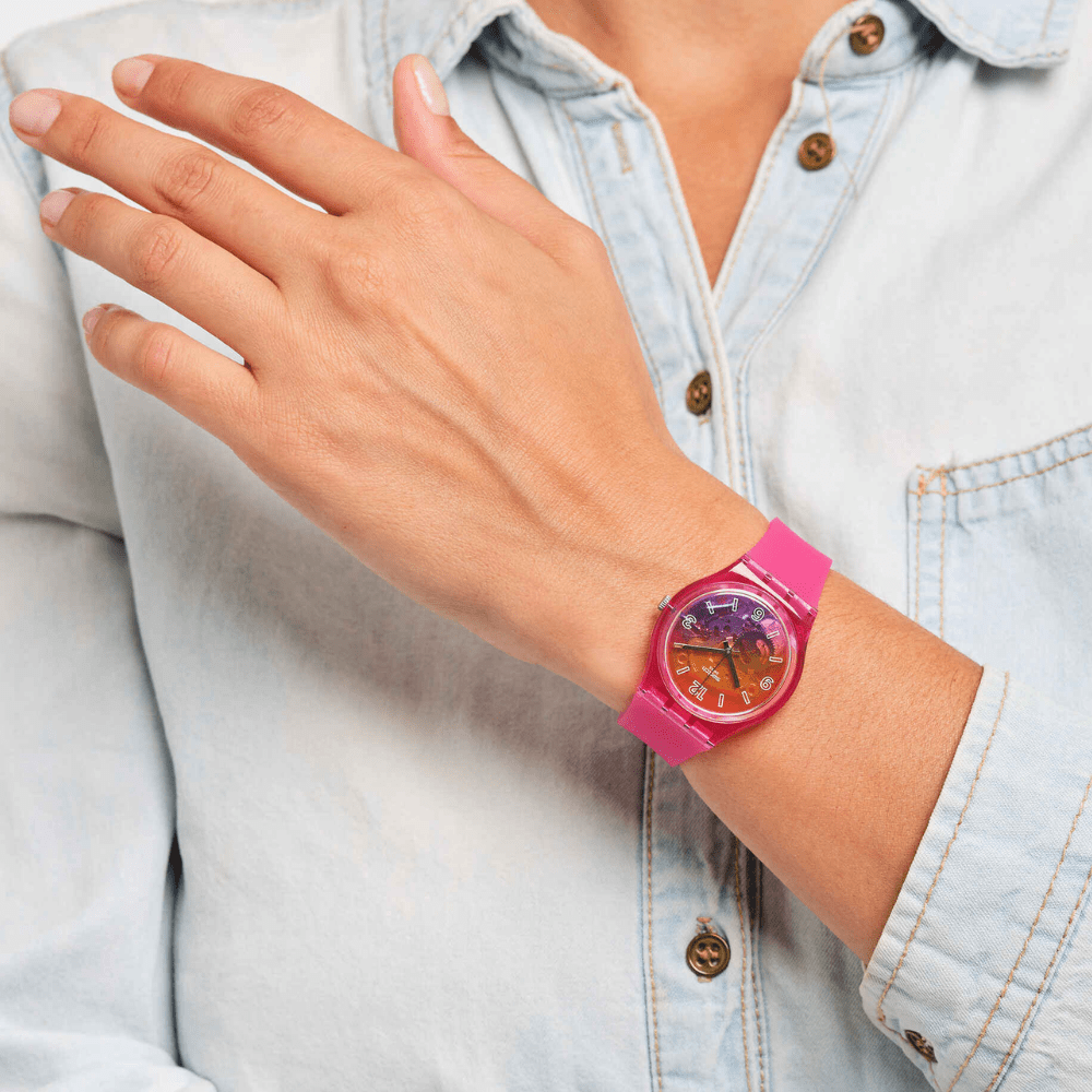 RELOJ SWATCH GP174 MONTHLY DROPS ORANGE DISCO FEVER5