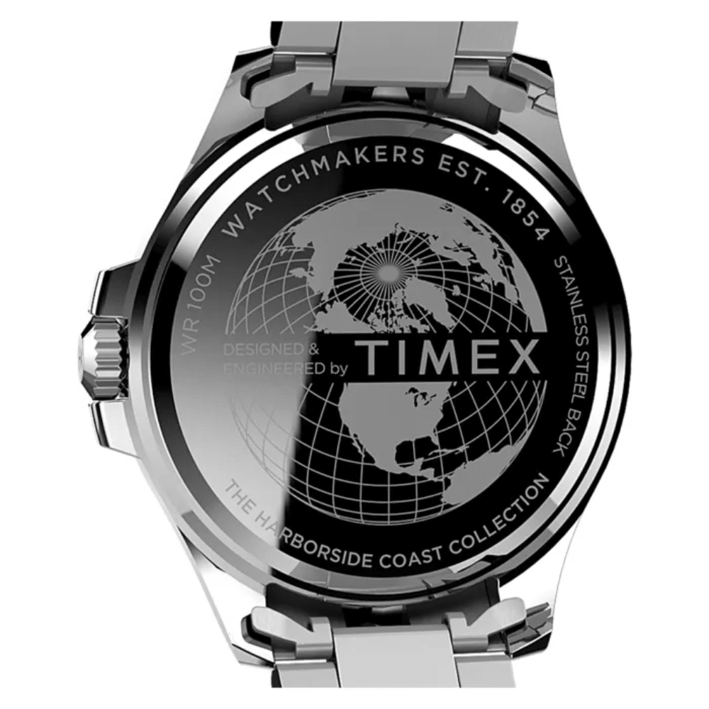 RELOJ TIMEX TW2V27400 QUARTZ PLATEADO6
