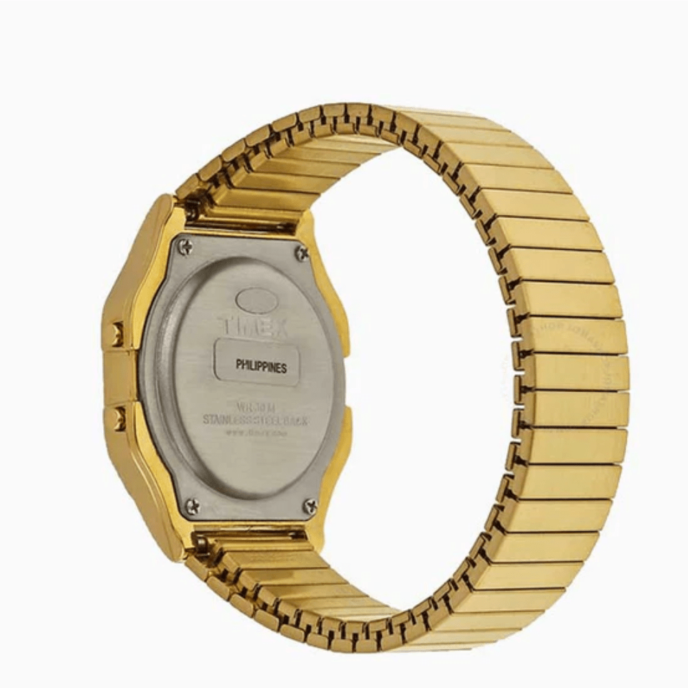 RELOJ TIMEX T786776P INDIGLO DORADO3