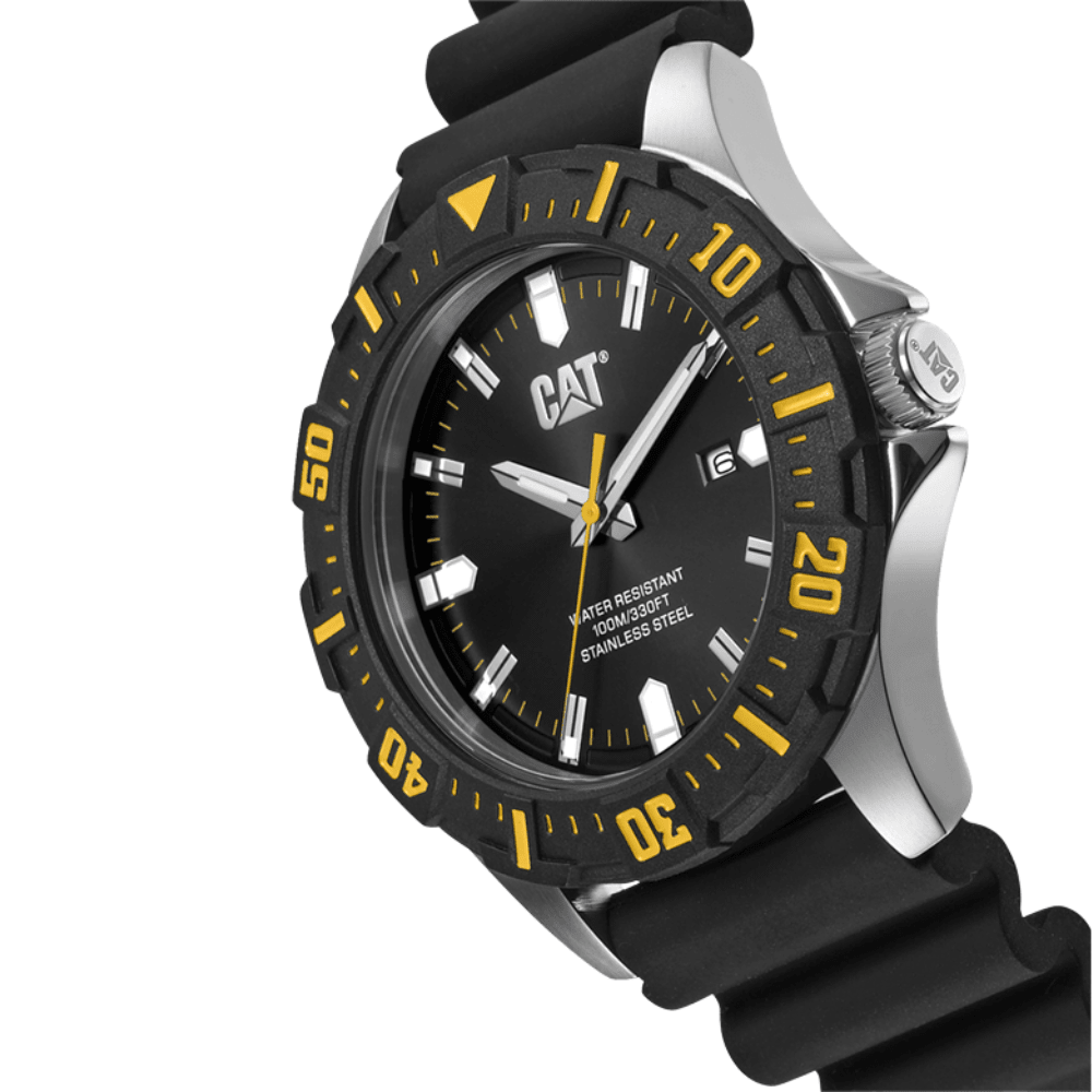 RELOJ CAT PZ.141.21.121 MOTO PLATEADO2