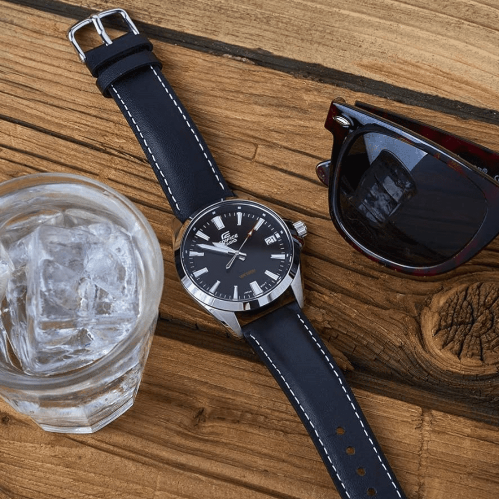 RELOJ CASIO EDIFICE EFR-100L-1AVUDF PLATEADO4