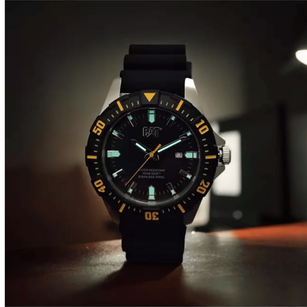 RELOJ CAT PZ.141.21.121 MOTO PLATEADO4