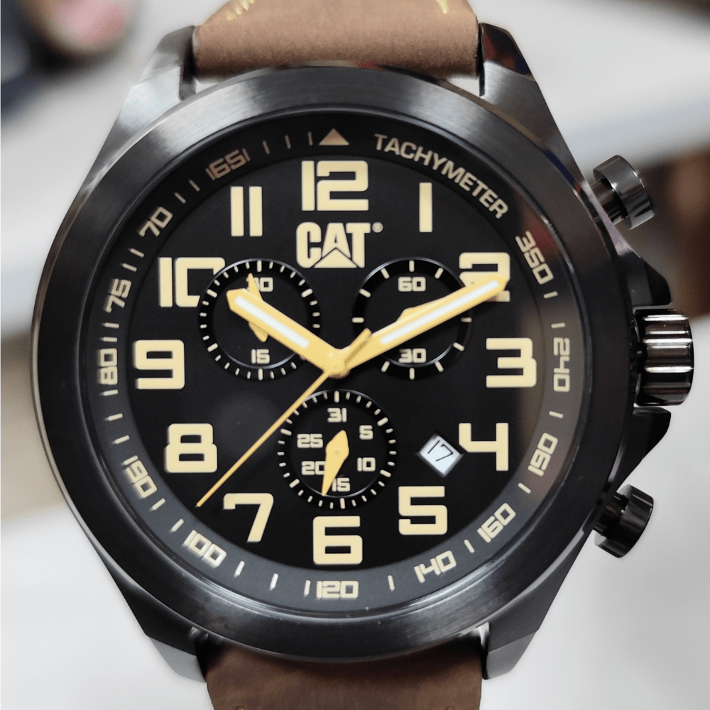 RELOJ CAT PU.263.35.114 OPERATOR CHRONO NEGRO4