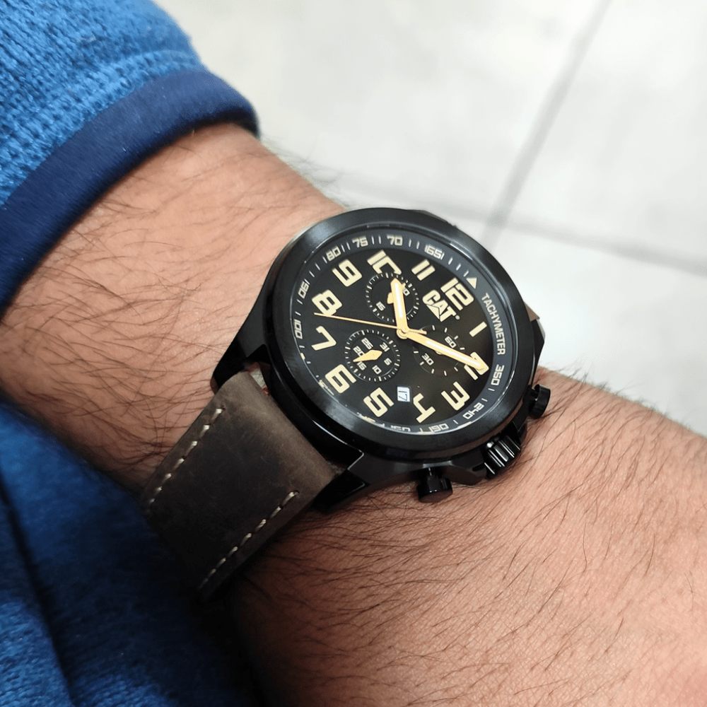 RELOJ CAT PU.263.35.114 OPERATOR CHRONO NEGRO2