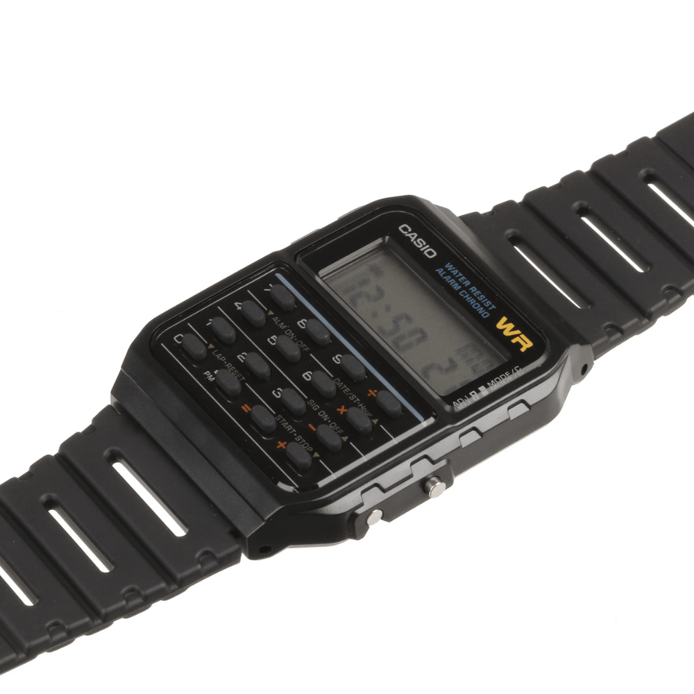 RELOJ CASIO CA-53W-1Z CALCULADORA NEGRO2