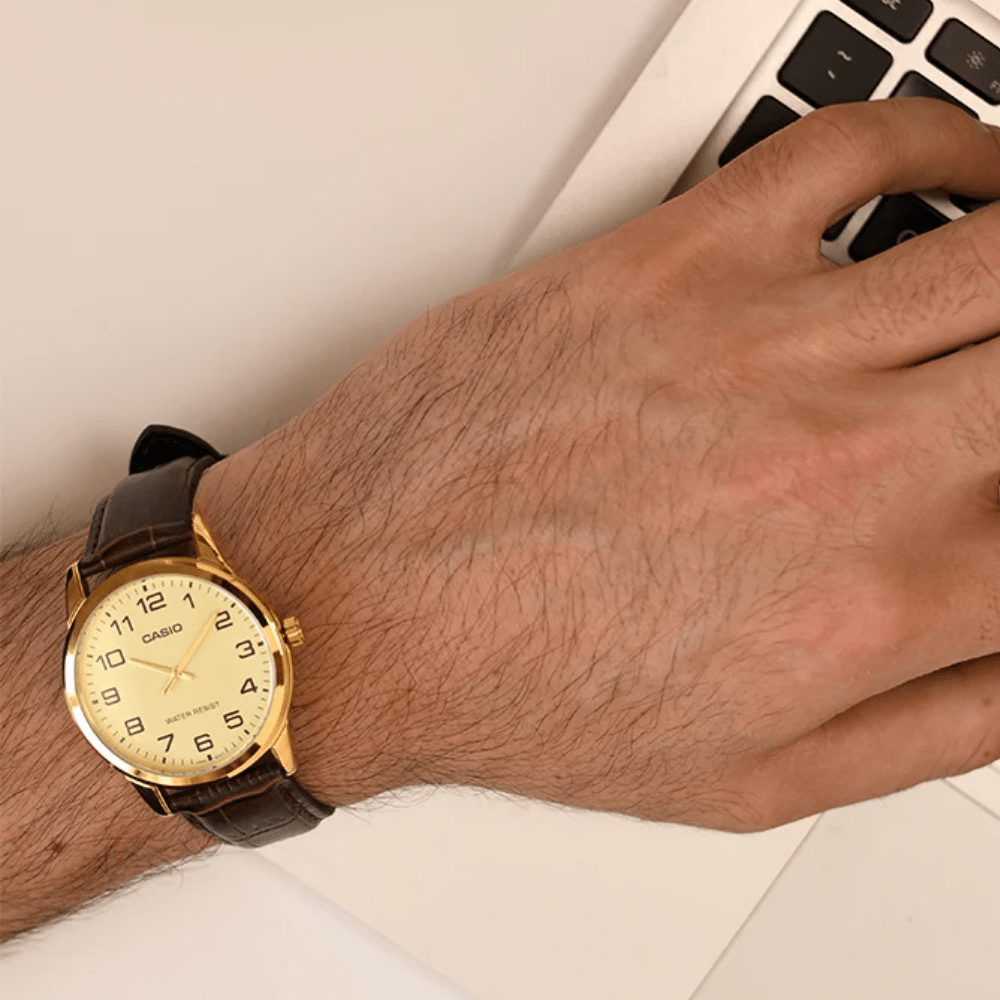 RELOJ CASIO MTP-V001GL-9BUDF DORADO3