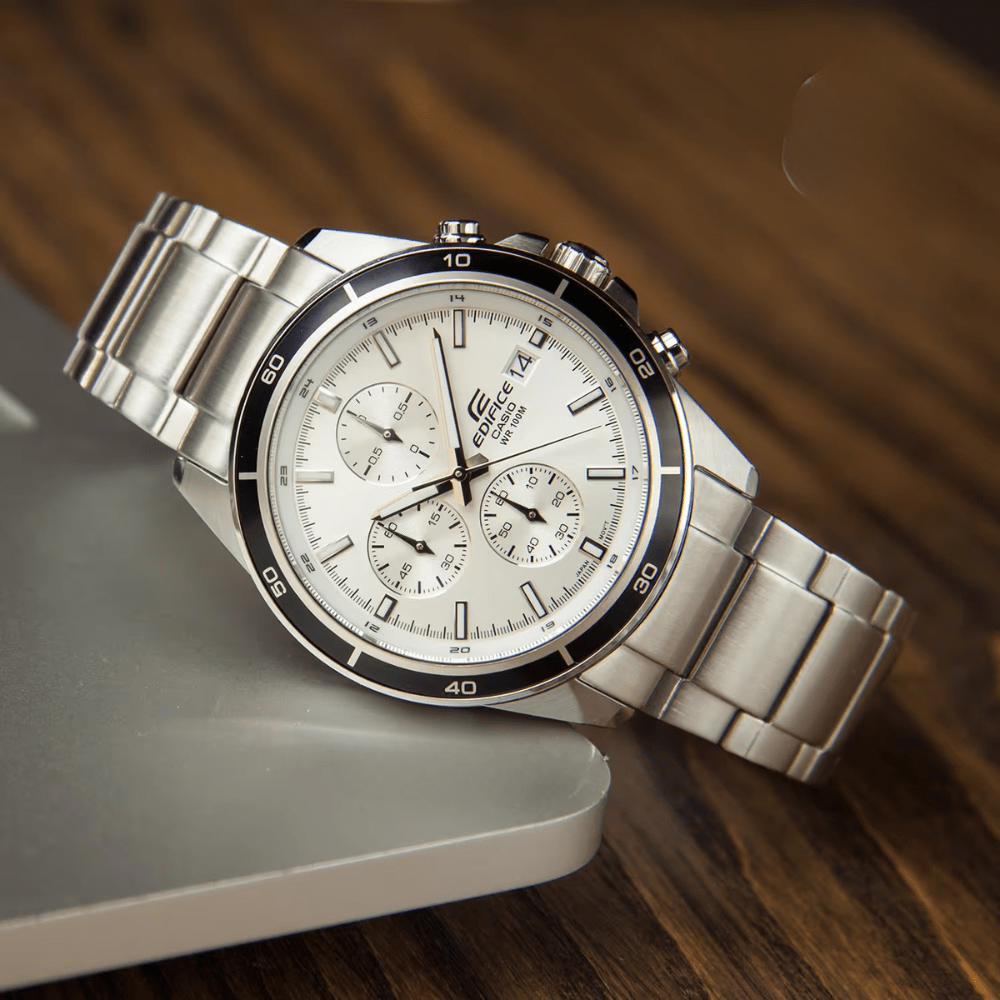 RELOJ CASIO EDIFICE EFR-526D-7AVUDF PLATEADO4