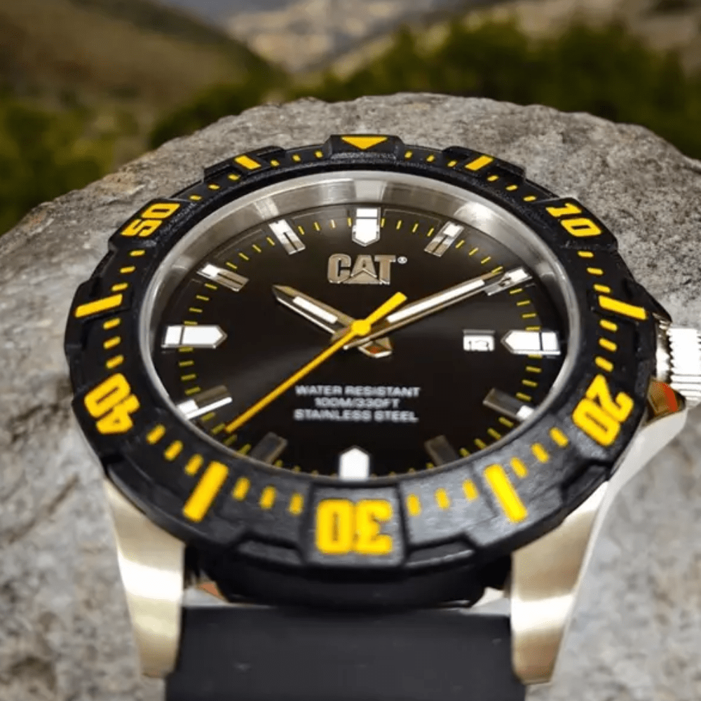 RELOJ CAT PZ.141.21.121 MOTO PLATEADO3