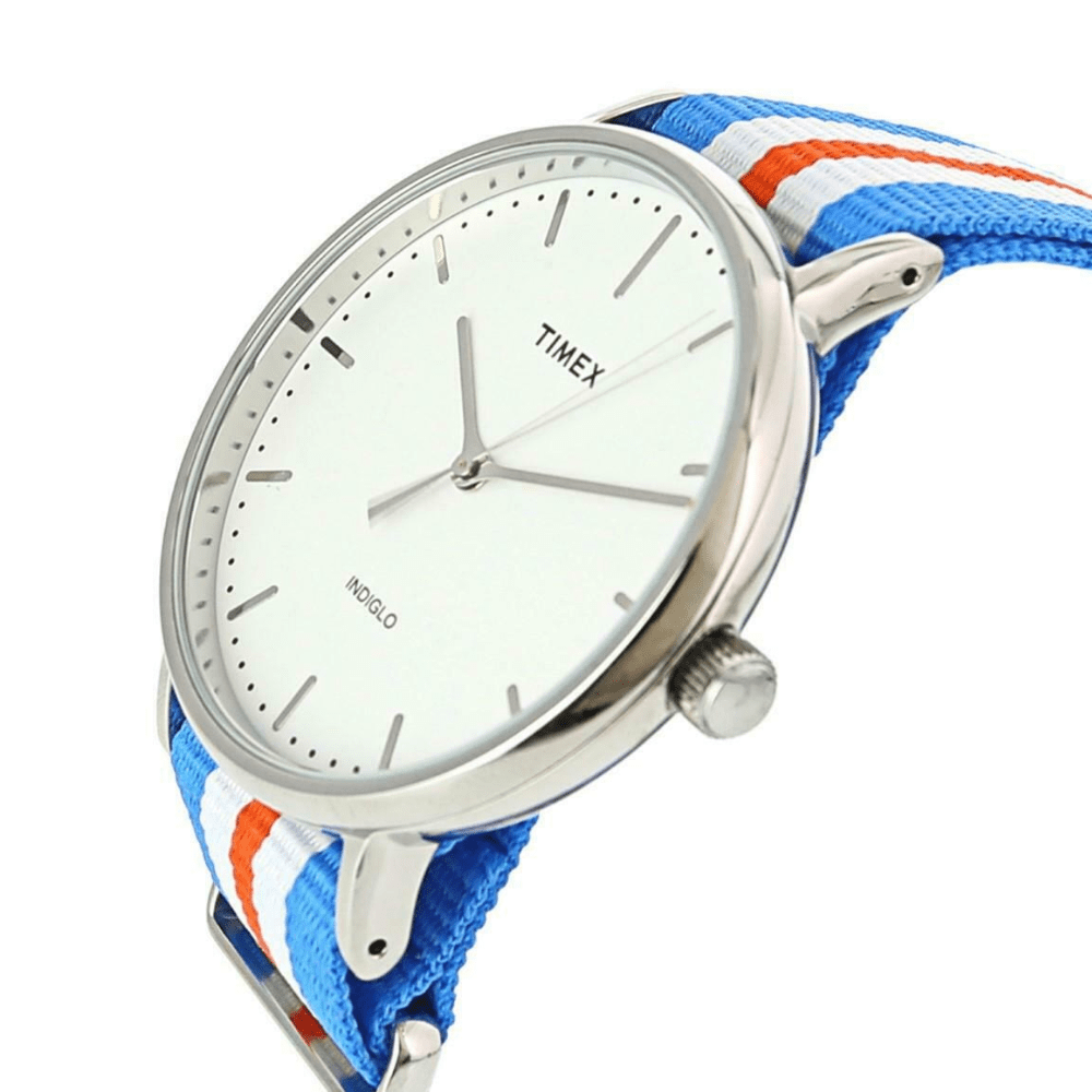 RELOJ TIMEX WEEKENDER TW2P91100ZM INDIGLO PLATEADO UNISEX5