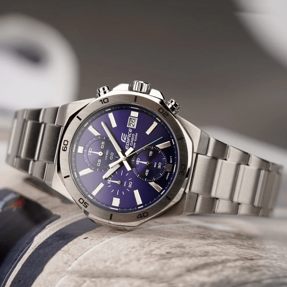 RELOJ CASIO EDIFICE EFV-640D-2AVUDF PLATEADO3