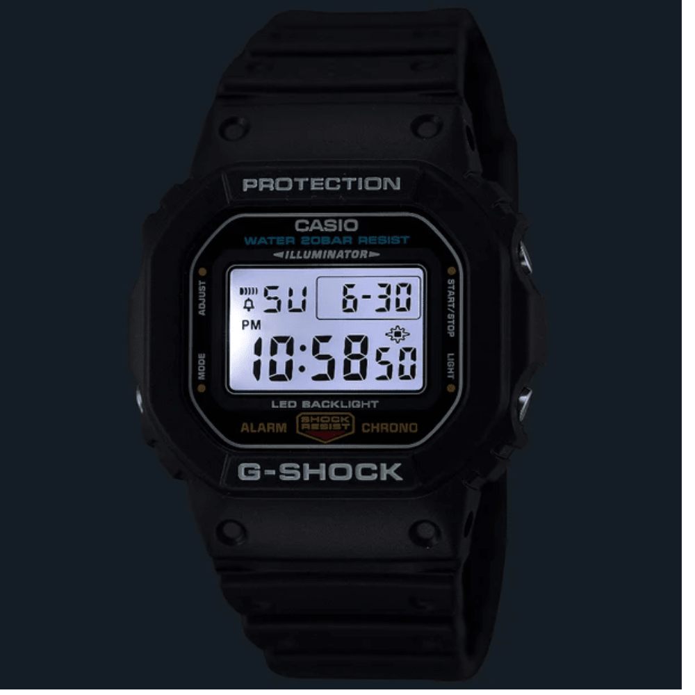 Reloj Casio G-shock DW-5600UE-1DR Origin Classic Resina Digital Negro Hombre3