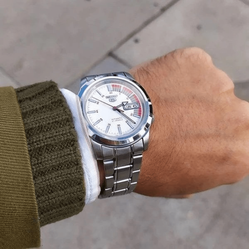 RELOJ SEIKO SNKK25K1 AUTOMATICO PLATEADO3