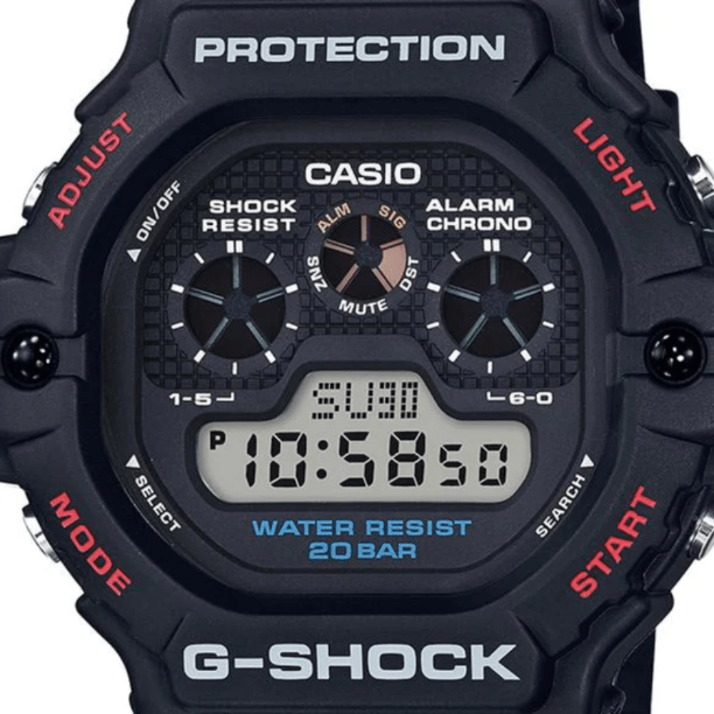 RELOJ CASIO G-SHOCK DW-5900-1DR NEGRO2