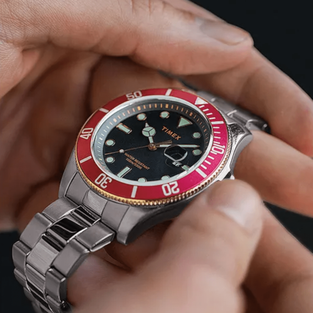 RELOJ TIMEX TW2V27400 QUARTZ PLATEADO2