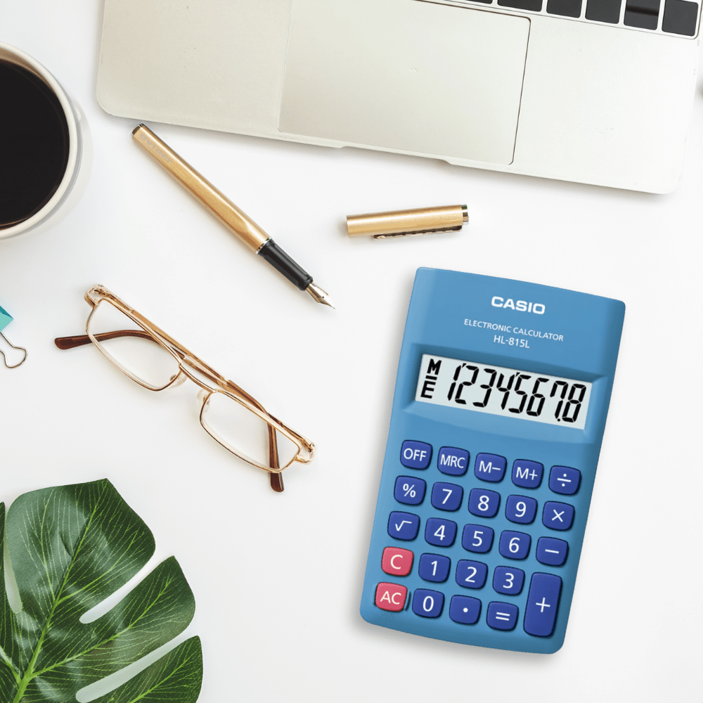 CALCULADORA CASIO HL-815L-BU2