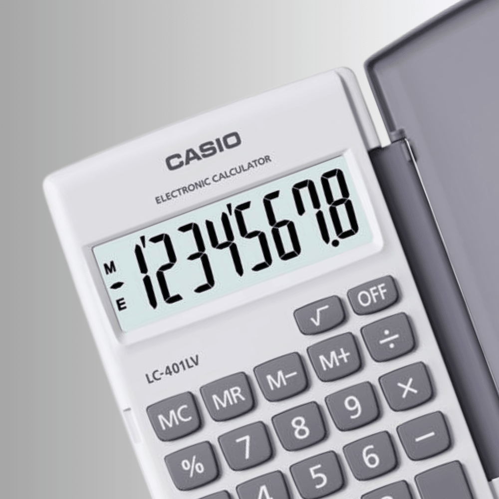 CALCULADORA CASIO LC-401LV-WE2