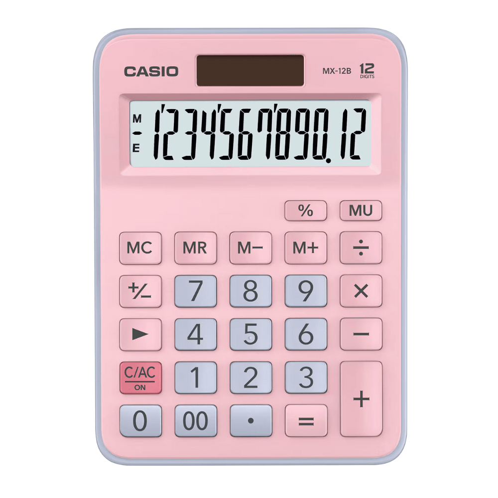 CALCULADORA CASIO MX-12B-PKLB1
