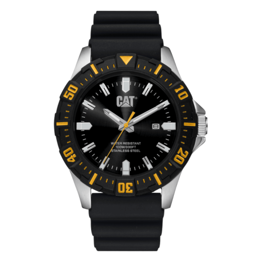 RELOJ CAT PZ.141.21.121 MOTO PLATEADO1
