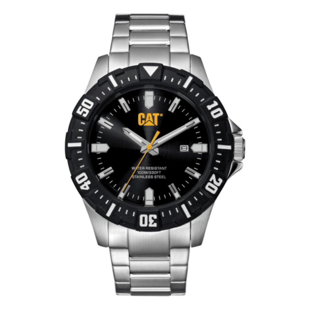 RELOJ CAT PZ.141.11.121 MOTO PLATEADO1
