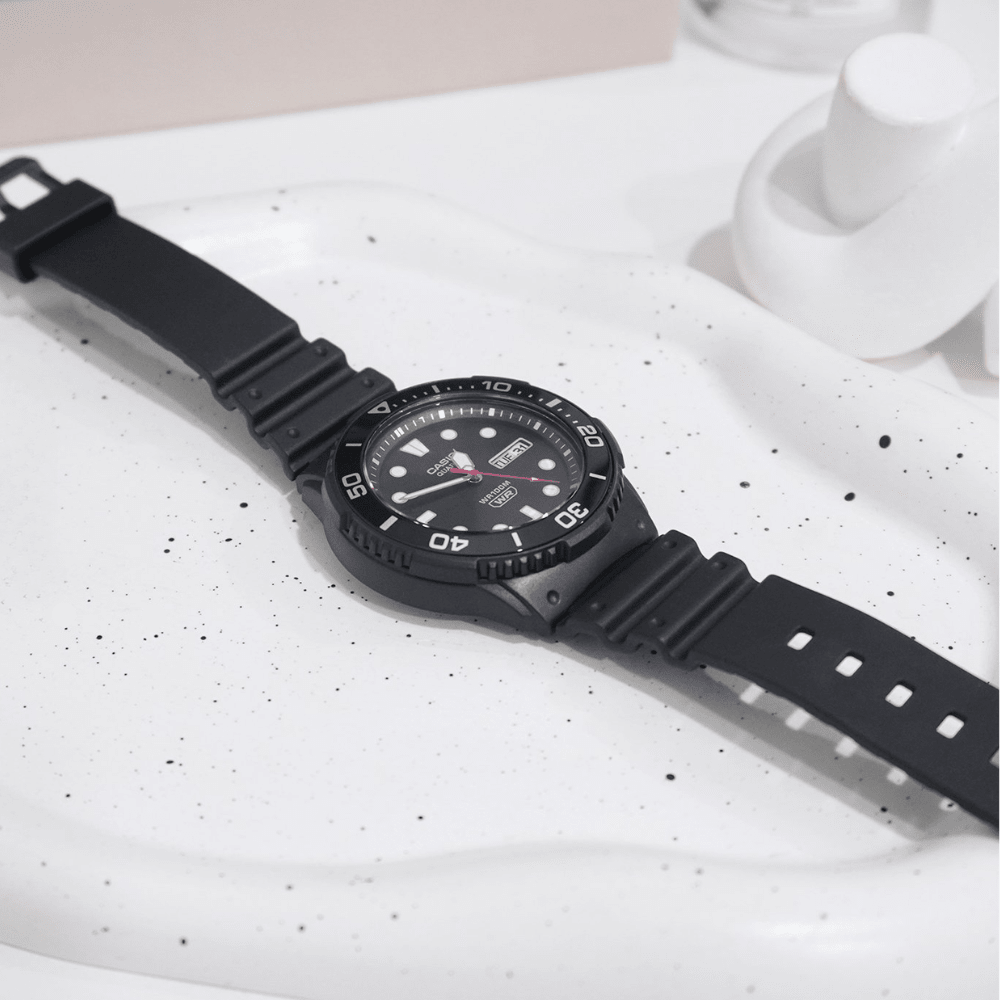 RELOJ CASIO MRW-230H-1E1VDF QUARTZ NEGRO2