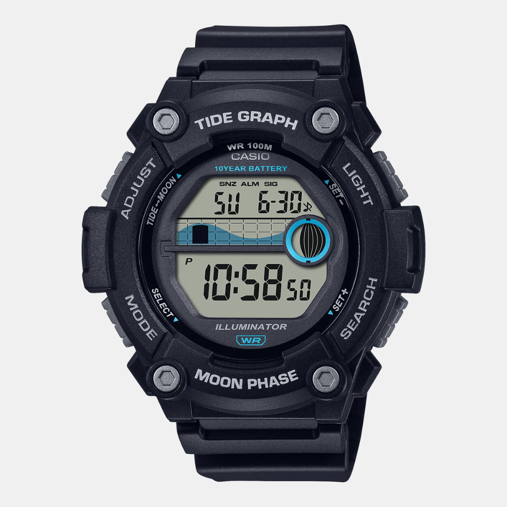 Reloj Casio Deportivo WS-1300H-1AVCF Resina Digital Negro Hombre1