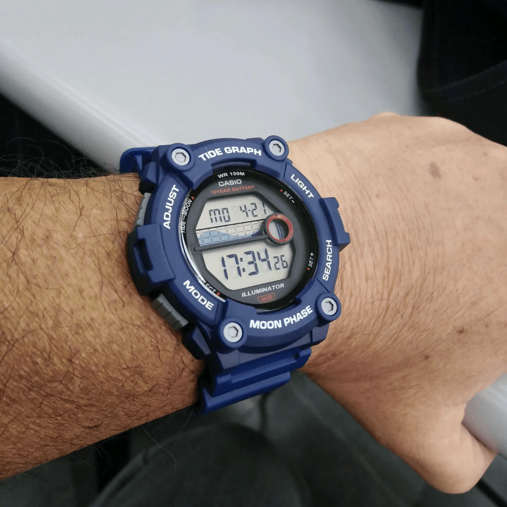 Reloj Casio Deportivo WS-1300H-2AVCF Resina Digital Azul Hombre2