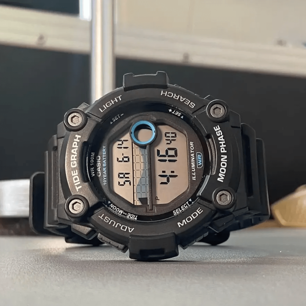 Reloj Casio Deportivo WS-1300H-1AVCF Resina Digital Negro Hombre3