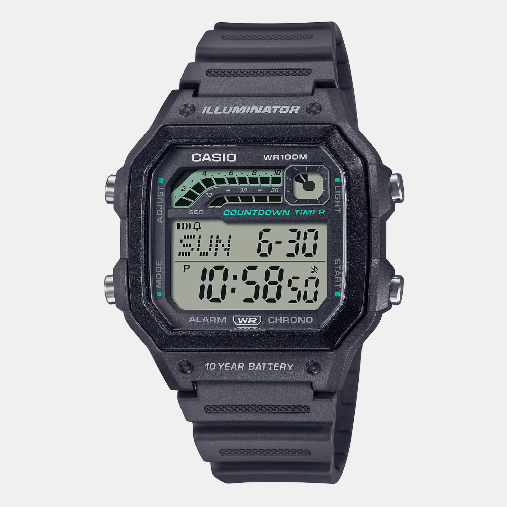 Reloj Casio Deportivo WS-1600H-8AVCF Resina Digital Gris Hombre1
