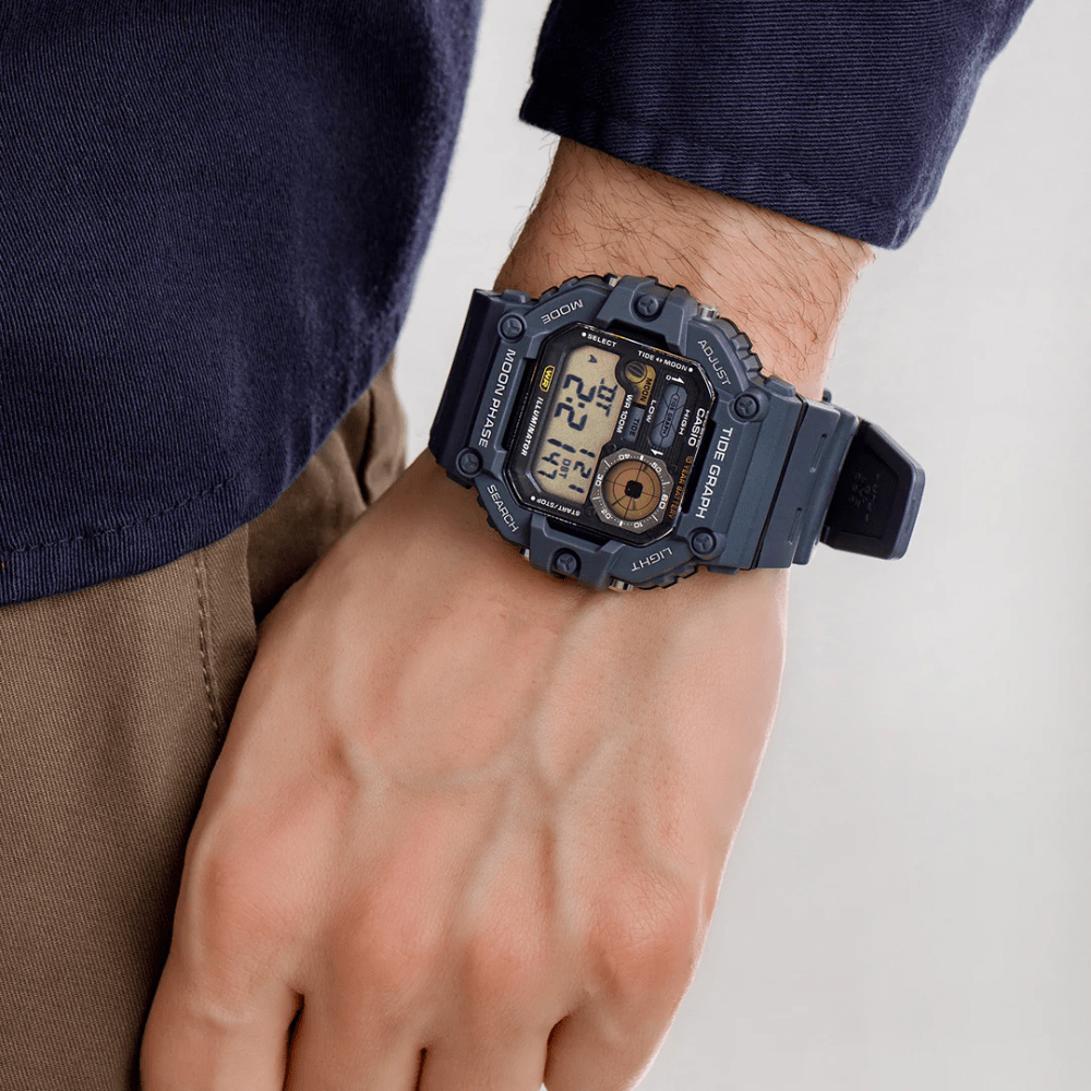 Reloj Casio Deportivo WS-1700H-8AVDF Tide Graph/ Moon Data Digital Gris Hombre2