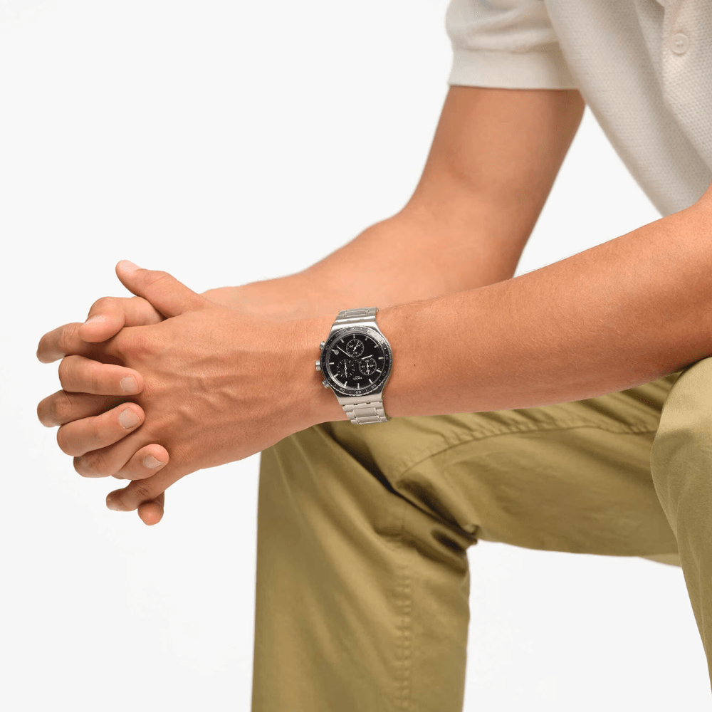 RELOJ SWATCH YVS495G IRONY AT NIGHT PLATEADO2