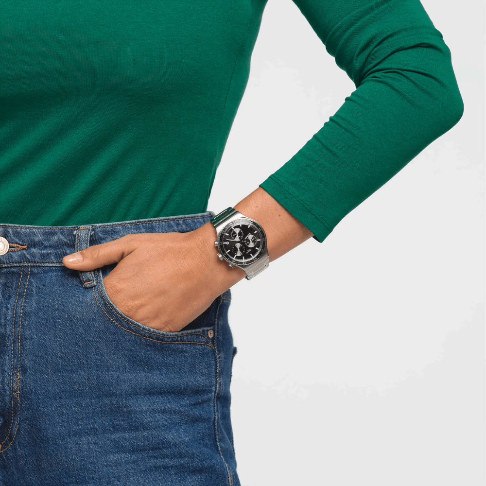 RELOJ SWATCH YVS495G IRONY AT NIGHT PLATEADO3