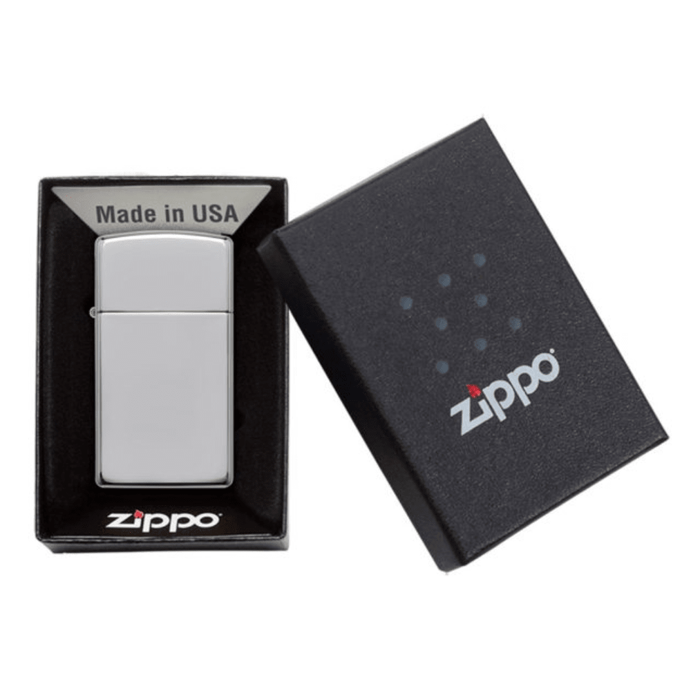 ENCENDEDOR ZIPPO 1610 SLIM HIGH POLISH CHROME3