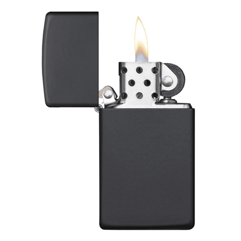 ENCENDEDOR ZIPPO 1618 SLIM BLACK MATTE2