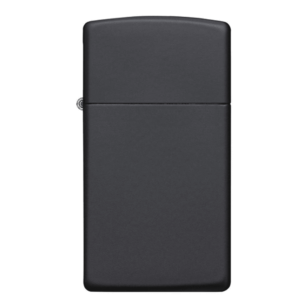 ENCENDEDOR ZIPPO 1618 SLIM BLACK MATTE1