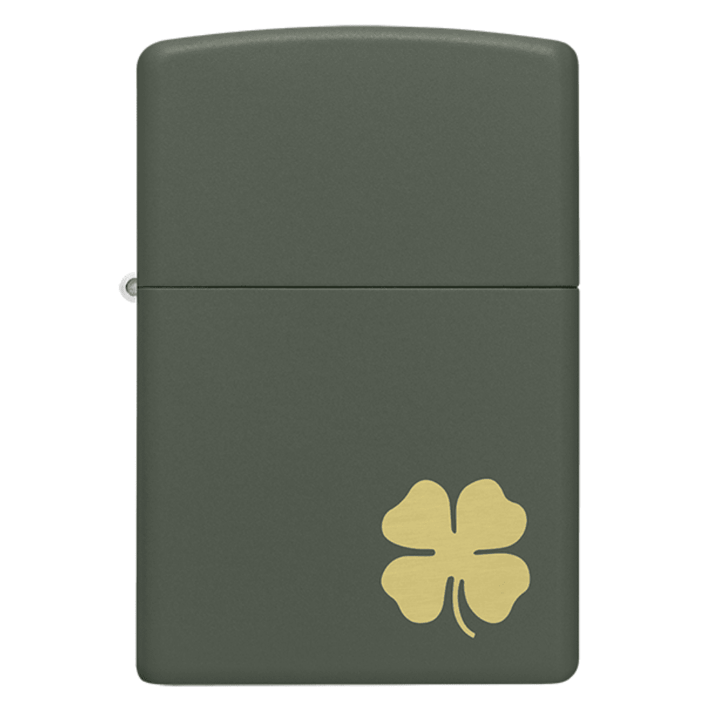 ENCENDEDOR ZIPPO 49796 TRÉBOL 4 HOJAS1