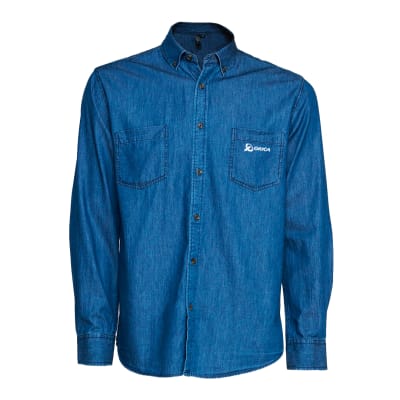 Camisa Denim Comfort 100% Algodón Hombre