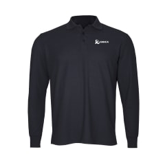 Polera Piqué Manga Larga Hombre 0