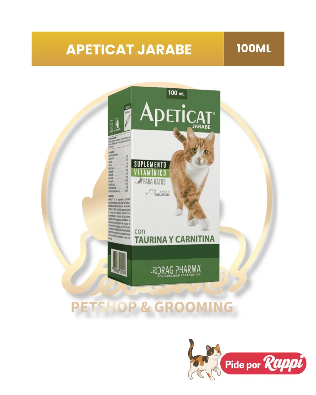 APETICAT JARABE 100ML