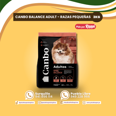 CANBO BALANCE ADULTO RAZA PEQUEÑA