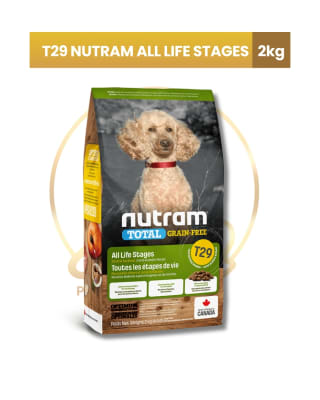 T29 NUTRAM GRAIN FREE ALERGY CORDERO 2 KG